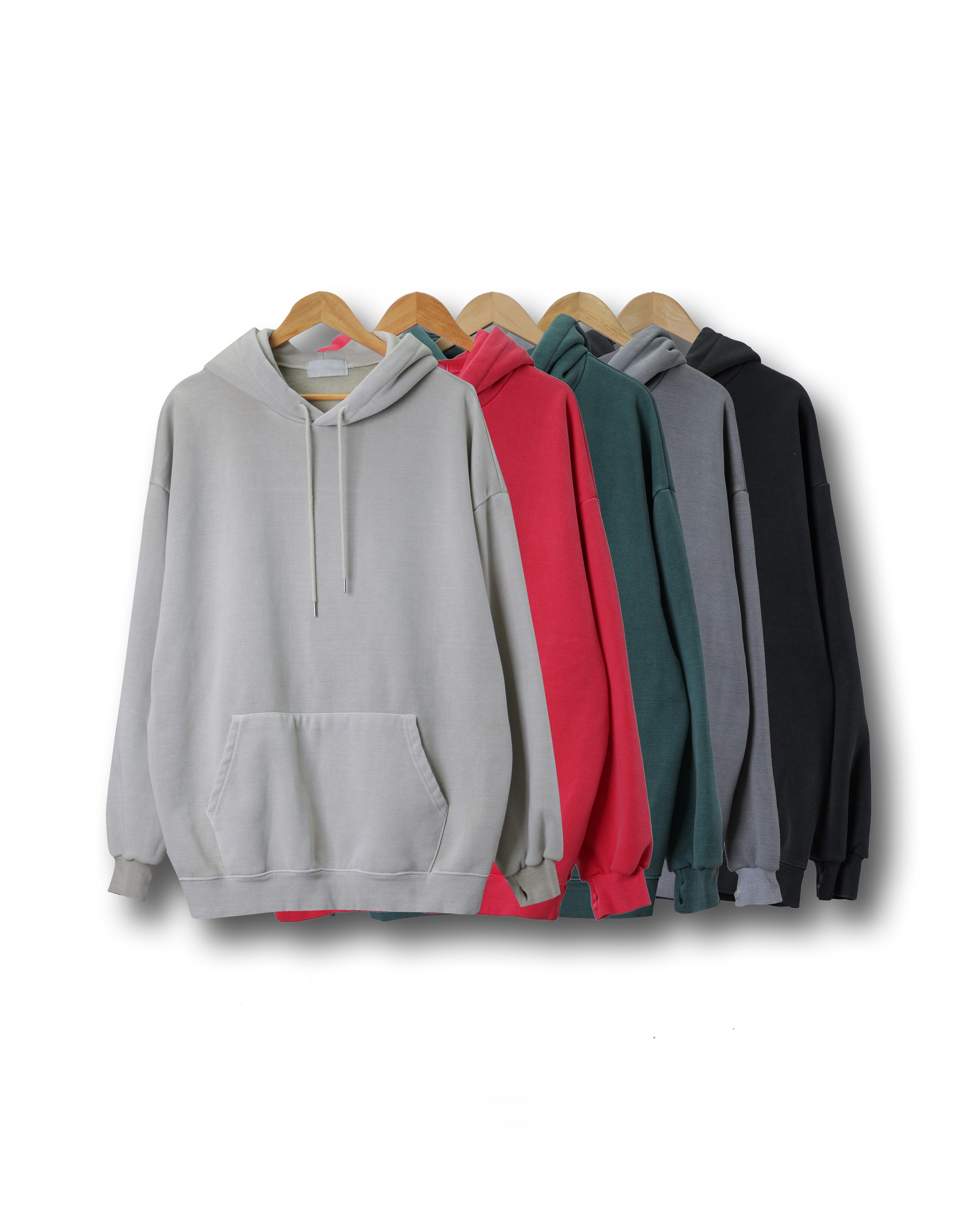 ROUMR Winter Pig Warmer Hoodie (Charcoal/Gray/Green/Pink/Beige Gray)